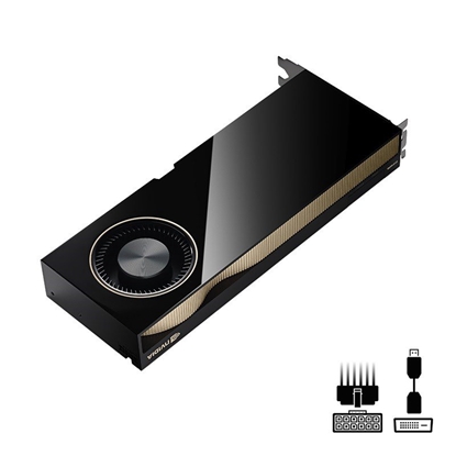 Attēls no PNY VCNRTX6000ADA-SB NVIDIA RTX 6000 ADA 48GB GDDR6 4X DISPLAYPORT PCI EXPRESS 4.0 DUAL SLOT ATX