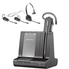 Picture of Poly | Headset | Savi 8240 Office, S8240 | Wireless | Built-in microphone | Bluetooth, USB Type-A | Black