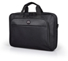 Изображение PORT DESIGNS HANOI II CLAMSHELL 13/14 Briefcase, Black | PORT DESIGNS | Laptop case | HANOI II Clamshell | Notebook | Black | Shoulder strap
