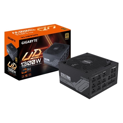 Picture of Power Supply|GIGABYTE|1300 Watts|Efficiency 80 PLUS GOLD|PFC Active|MTBF 100000 hours|GP-UD1300GMPG5