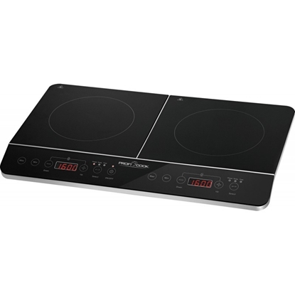 Picture of PROFI COOK PC-DKI 1067 induction cooker, 3500W, 2 cooking zones, black