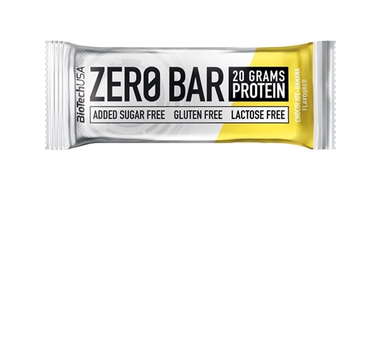 Picture of Proteīna batoniņš BioTechUSA Zero Bar, šokolāde-banāns, 50g