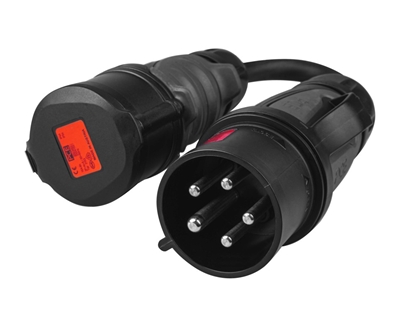 Attēls no Przejściówka Adapter siłowy CEE 16A 400V 5P do CEE 32A 5P