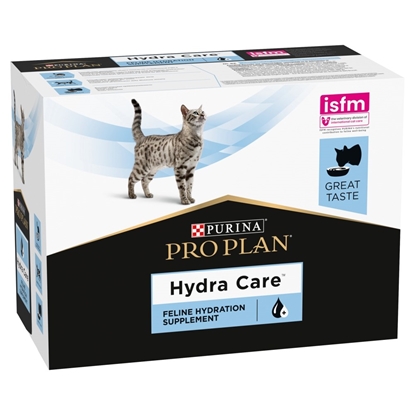 Picture of PURINA Pro Plan Hydra Care - dietary supplements for cats - 10 x 85g