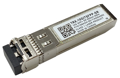 Attēls no QNAP TRX-10GITSFPP-SR network transceiver module Fiber optic 10000 Mbit/s SFP+ 850 nm