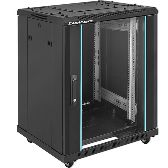 Изображение QOLTEC 54518 19inches RACK cabinet / 15U