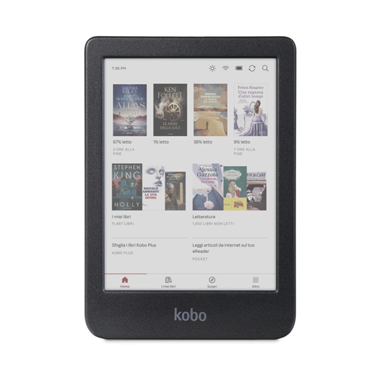 Изображение Rakuten Kobo Clara Colour e-book reader Touchscreen 16 GB Wi-Fi Black