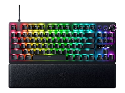 Изображение Razer | Huntsman V3 Pro Tenkeyless | Gaming Keyboard | Wired | US | Black | Analog Optical