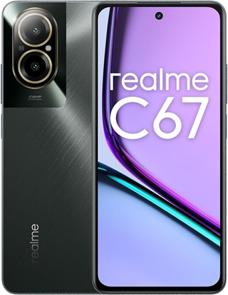 Attēls no realme C67 17.1 cm (6.72") Dual SIM Android 14 4G USB Type-C 8 GB 256 GB 5000 mAh Black