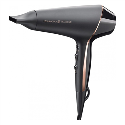 Attēls no Remington AC9140B ProLuxe Hair Dryer, Blac | Remington ProLuxe Hair Dryer | AC9140B | 2400 W | Number of temperature settings 3 | Ionic function | Diffuser nozzle | Black