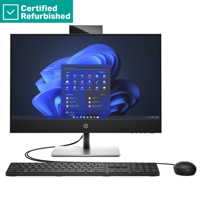 Attēls no RENEW GOLD HP Pro 440 G9 AIO All-in-One - i5-12500T, 8GB, 256GB SSD, 23.8 FHD Touch AG, Height Adjustable, USB Mouse, Win 11 Pro Downgrade, 1 years