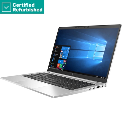 Picture of RENEW SILVER HP EliteBook 830 G7 - i5-10310U, 16GB, 256GB SSD, 13.3 FHD 250-nit AG, FPR, Nordic backlit keyboard, 53Wh, Win 11 Pro Downgrade, 2 years