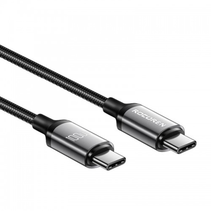 Attēls no Retro Series  USB Cable C TO C 100W 3m Grey