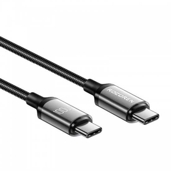 Изображение Retro Series  USB Cable C TO C 100W 3m Grey