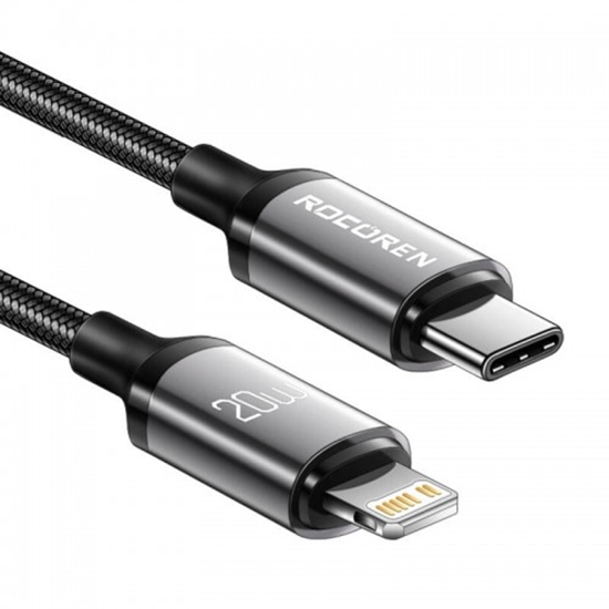 Изображение Retro Series  USB Cable C TO L 1m Grey