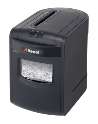 Picture of Rexel Mercury REX1323 Paper Shredder, Cross Cut shredding, 4 x 40 mm, 65 dB, P-4, 23 L, Black