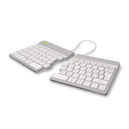 Изображение R-go Tools R-Go Tastatur Split Break DE-Layout Bluetooth          weiß