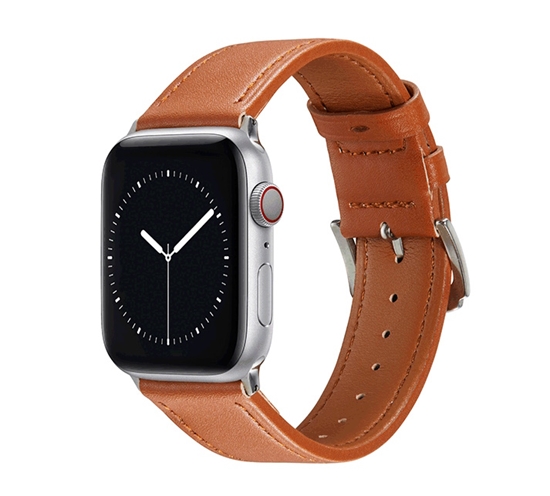 Изображение Riff Ādas siksniņa priekš Apple iWatch series 38 / 40 / 41 mm Brown