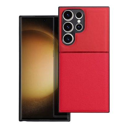 Изображение Riff Noble sērijas silikona maks priekš Samsung Galaxy S23 Ultra S918 Red