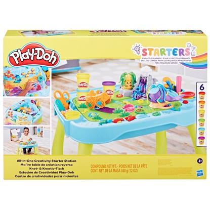 Attēls no Play-Doh PLAY-DOH Playset 2 in 1 Creativity starter station