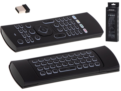 Picture of RoGer Air Mouse PRO Wireless remote control with QWERTY keyboard and gyro mouse