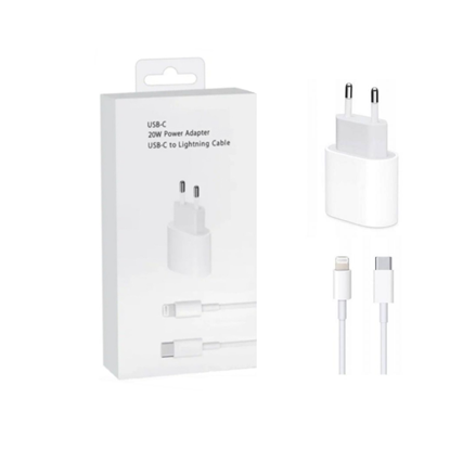 Изображение RoGer CH20W1M Wall Charger 20W / USB-C - Lightning 1m