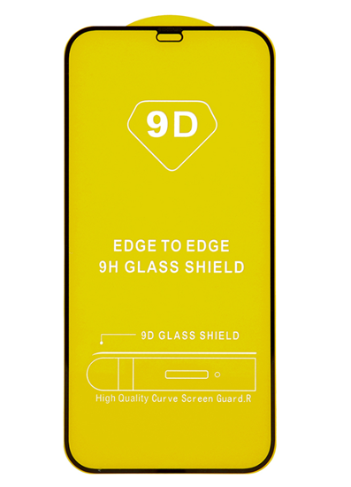 Изображение RoGer Full Face 9D Tempered Glass Full Coveraged with Frame Samsung Galaxy S23 FE 5G Black