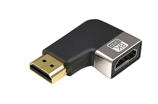 Picture of RoGer HDMI 2.1 Adapter 90° 270° / 8K