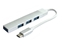 Picture of RoGer USB-C HUB 3xUSB2.0 / 1xUSB3.0 5Gbps / silver