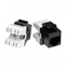 Picture of ROLINE Cat.5e Keystone Jack, RJ-45, unshielded black