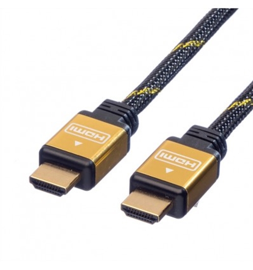 Picture of ROLINE GOLD HDMI High Speed Cable + Ethernet, M/M, 1.5 m