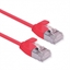 Picture of ROLINE GREEN U/FTP DataCenter Patch Cord Cat.6A (Class EA), LSOH, slim, red, 0.1