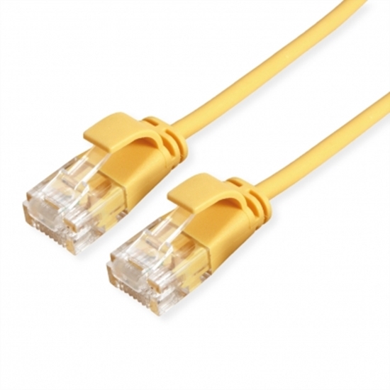 Picture of ROLINE GREEN UTP Data Center Patch Cord Cat.6A (Class EA), LSOH, Slim, yellow, 2