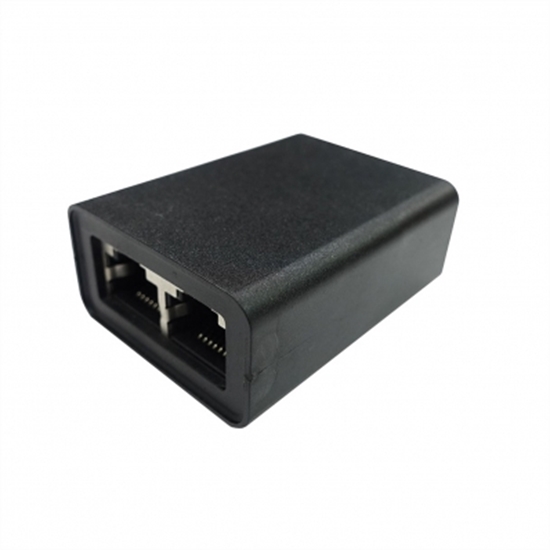 Изображение ROLINE T-Adapter  Cat. 5e/6/6A, STP, black