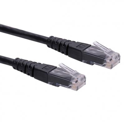 Picture of ROLINE UTP Patch Cord Cat.6, black 1m