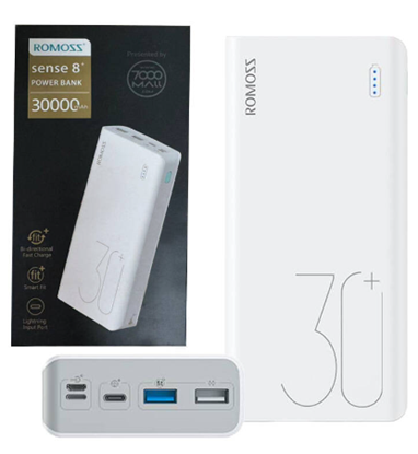 Изображение Romoss Sense 8+ Powerbank 30000mAh