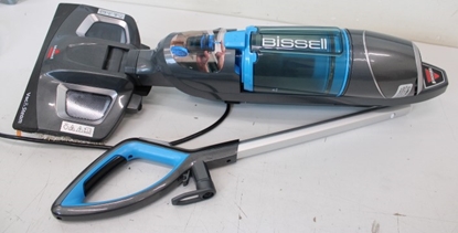 Attēls no SALE OUT. Bissell Vac&Steam Steam Cleaner | Bissell | Vacuum and steam cleaner | Vac & Steam | Power 1600 W | Steam pressure Not Applicable. Works with Flash Heater Technology bar | Water tank capacity 0.4 L | Blue/Titanium | UNPACKED, USED, DIRTY, SCRATC