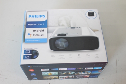 Изображение SALE OUT. Philips NeoPix Ultra 2+ Home Projector, 1920x1080, 16:9, 3000:1, Silver USED AS DEMO, SCRATCHED | Philips NeoPix Ultra 2+ | Full HD (1920x1080) | Silver | USED AS DEMO, SCRATCHED