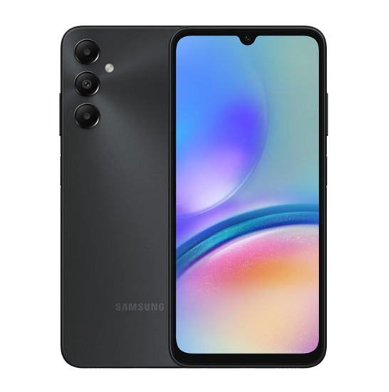 Изображение Samsung | Galaxy | A05s | Black | 6.7 " | PLS LCD | 1080 x 2400 pixels | Qualcomm SM6225 | Snapdragon 680 4G (6 nm) | Internal RAM 4 GB | 128 GB | Dual SIM | Nano-SIM | 3G | 4G | Main camera 50+2+2 MP | Secondary camera 13 MP | Android | 13 | 5000 mAh