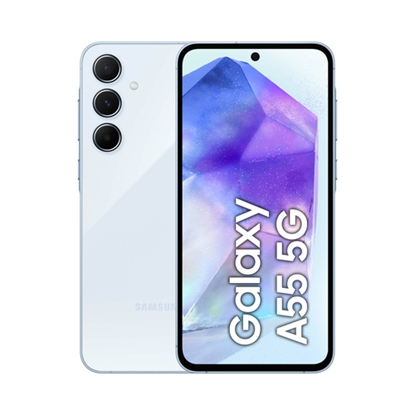 Изображение MOBILE PHONE GALAXY A55 5G/8/256GB BLUE SM-A556B SAMSUNG