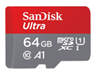 Изображение Ultra microSDXC 64GB 120MB/s A1 + Adapter SD 