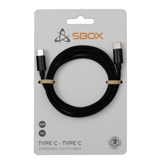 Picture of Sbox Type C - Type C M/M 1m black TYPEC-1-B