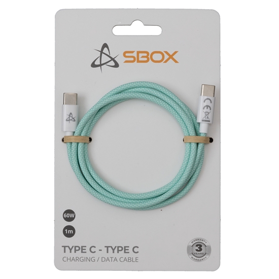 Picture of Sbox Type C - Type C M/M 1m green TYPEC-1-G