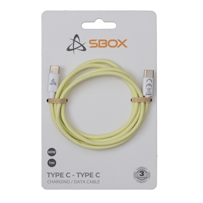 Изображение Sbox Type C - Type C M/M 1m yellow TYPEC-1-Y