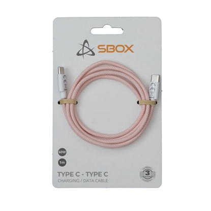 Изображение Sbox Type C - Type C M/M 1m pink TYPEC-1-P