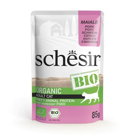 Picture of SCHESIR Bio Pork - wet cat food - 85 g