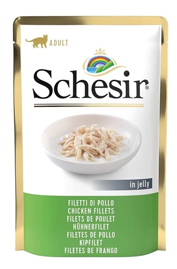 Picture of SCHESIR in jelly Chicken fillet - wet cat food - 85 g