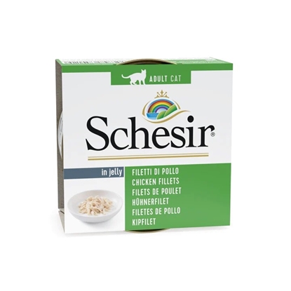 Attēls no SCHESIR in jelly Chicken fillets - wet cat food - 85 g