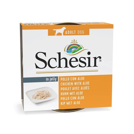 Picture of SCHESIR in jelly Chicken with aloe - wet dog food - 150 g