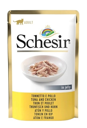Attēls no SCHESIR in jelly Tuna with chicken - wet cat food - 85 g